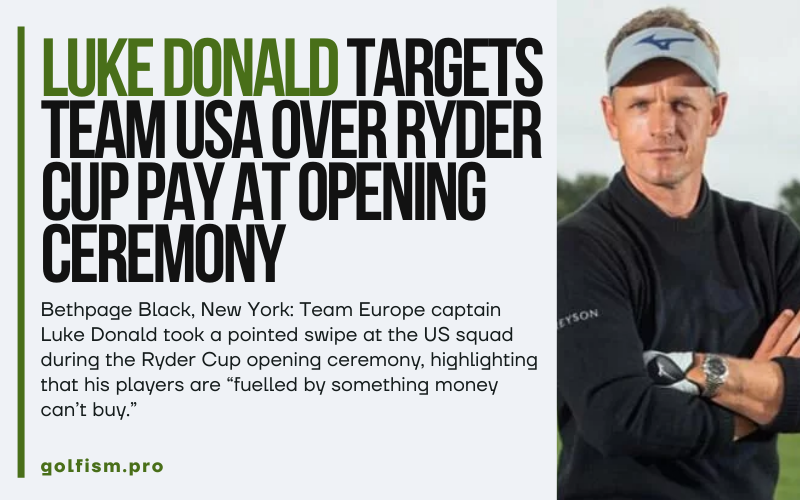 Luke Donald, USA, Ryder Cup, golf